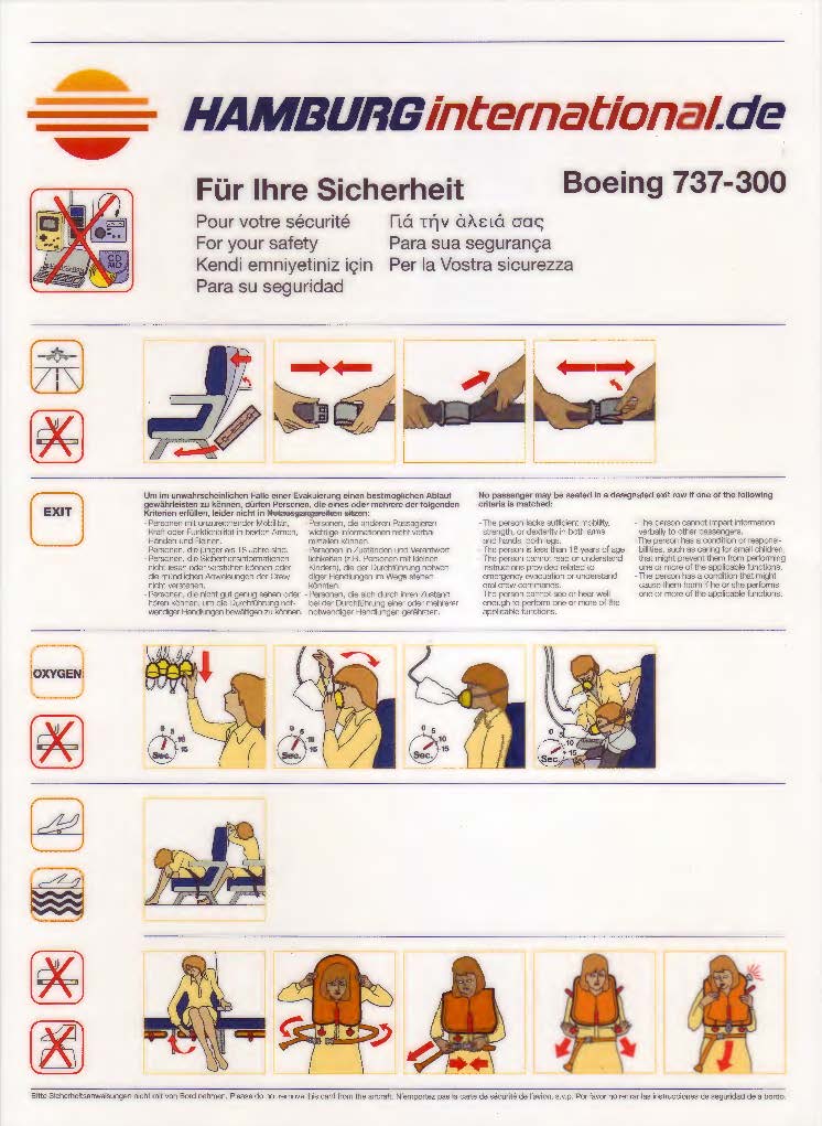 Safetycard, HHI,Hamburg International